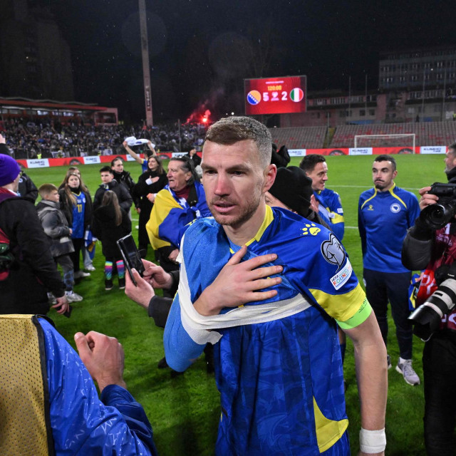 Edin Džeko je u intervjuu za Sky Sports smirio navijače i nagovijestio da će igrati na SP-u
