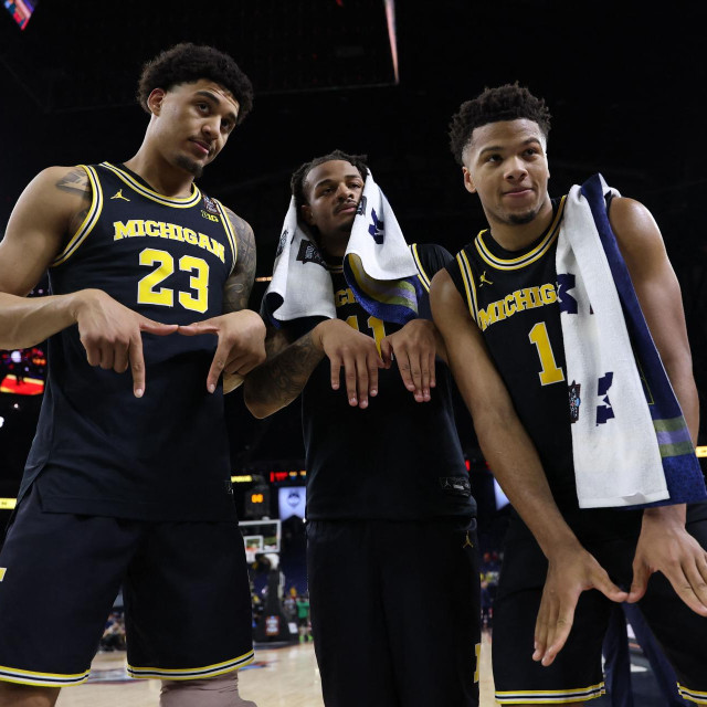 Trey McKenney, Roddy Gayle i Yaxel Lendeborg slave pobjedu Michigana i plasman u finale NCAA turnira