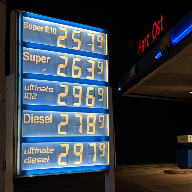Cijene goriva u Njemačkoj