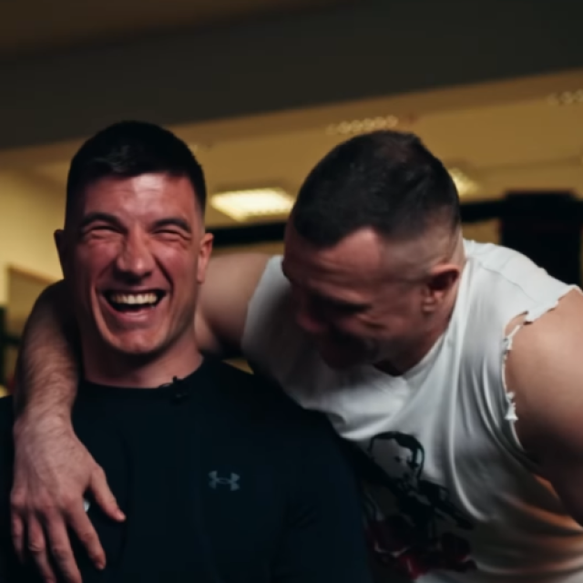 Matej Batinić i Mirko ”Cro Cop” Filipović