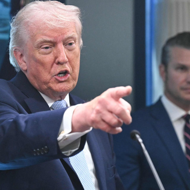Predsjednik SAD-a Donald Trump i ministar obrane SAD-a Pete Hegseth