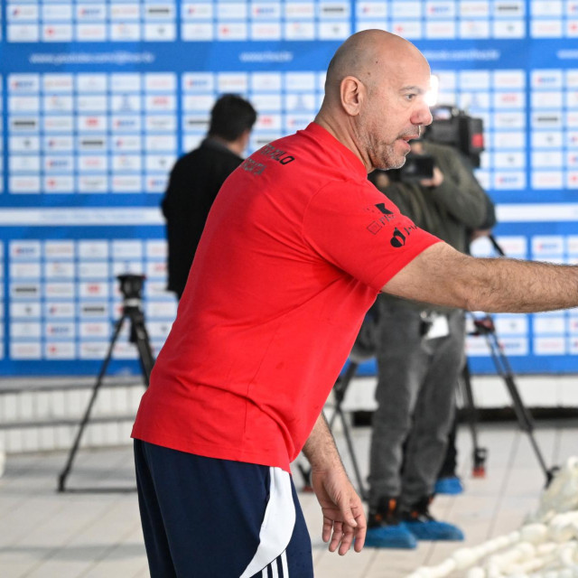 Izbornik hrvatske vaterpolske reprezentacije Ivica Tucak