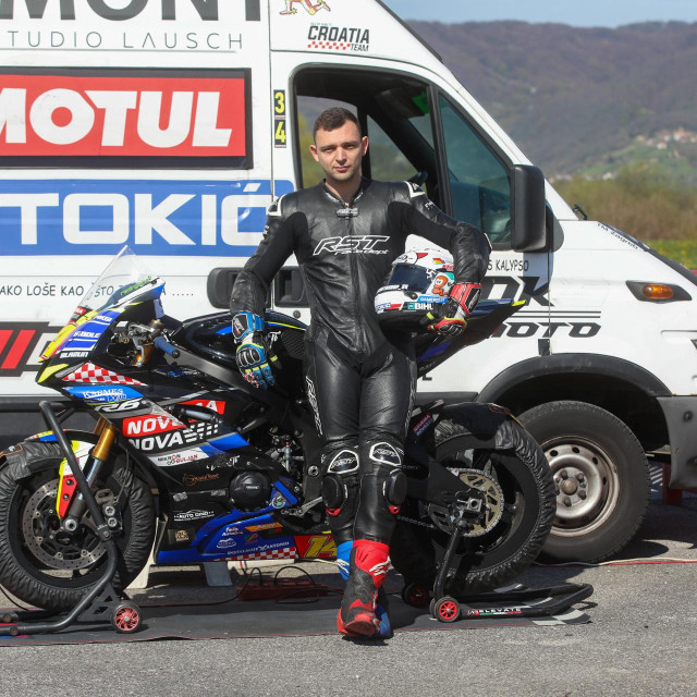 Loris Majcan pred odlazak na svoj treći Isle of Man TT