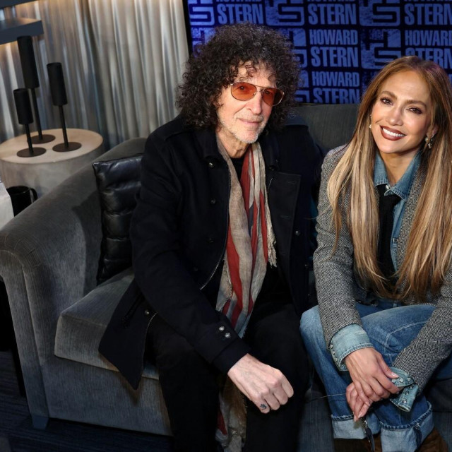 Howard Stern i Jennifer Lopez
