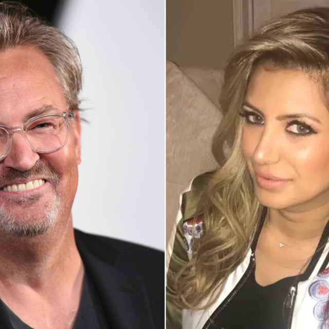 Matthew Perry i Jasveen Sangha