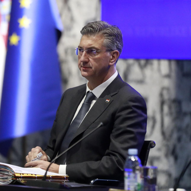 Predsjednik Vlade Republike Hrvatske Andrej Plenković