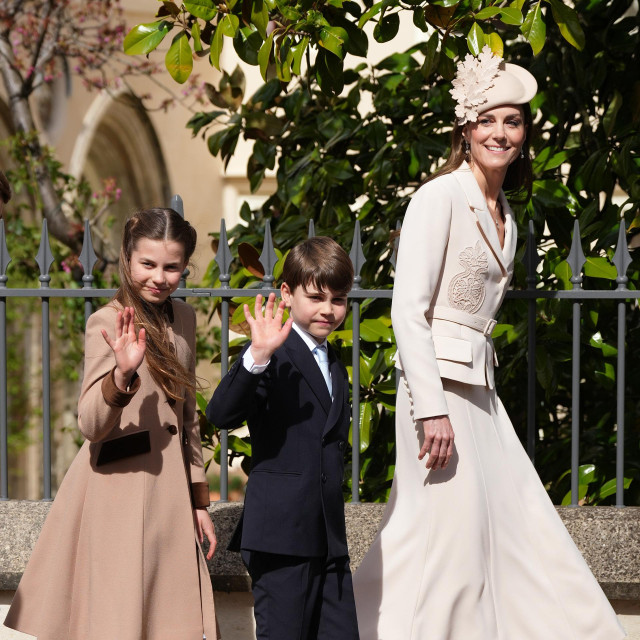 Princesza Charlotte, prince Louis i princeza Catherine od Walesa