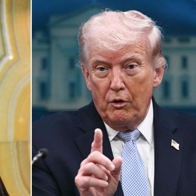 Modžtaba Hamenei i Donald Trump