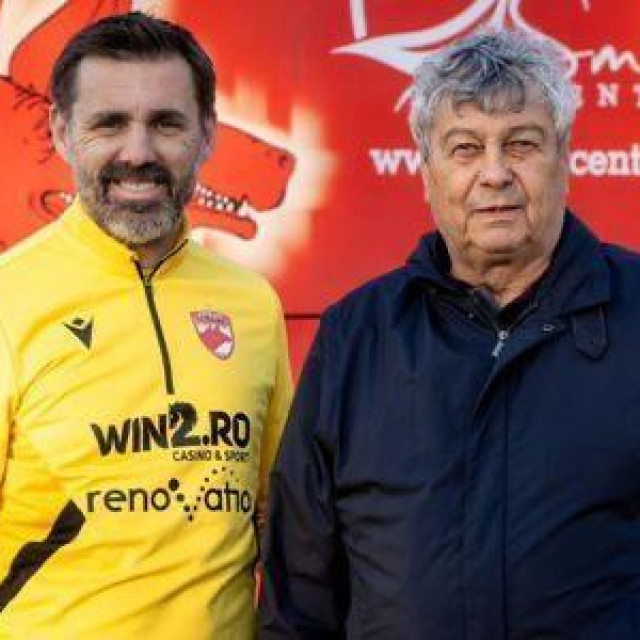 Željko Kopić i Mircea Lucescu, aktualni i nekadašnji trener bukureštanskog Dinama