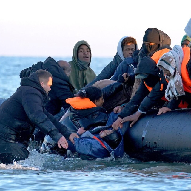 Migranti u pokušaju prelaska kanala/Ilustrativna fotografija