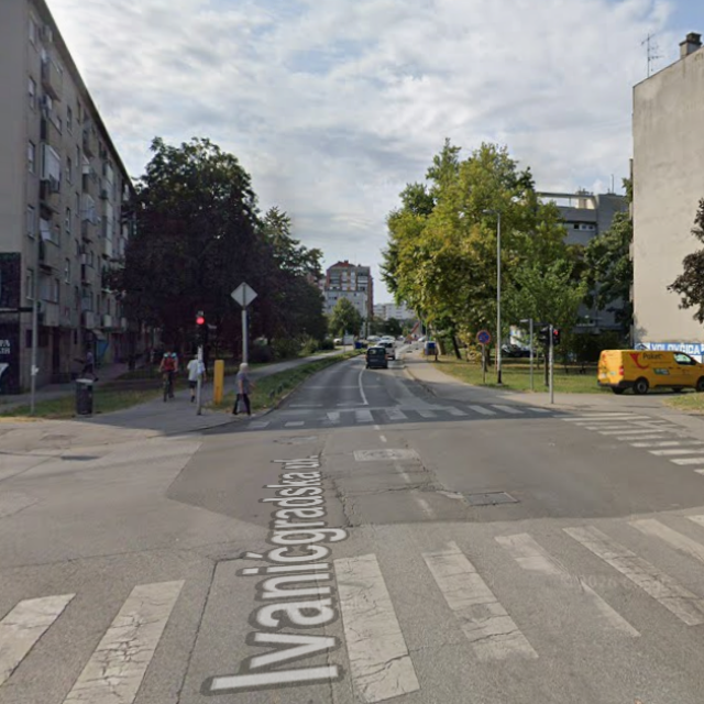Ivanićgradska ulica u Zagrebu u kojoj se dogodio napad