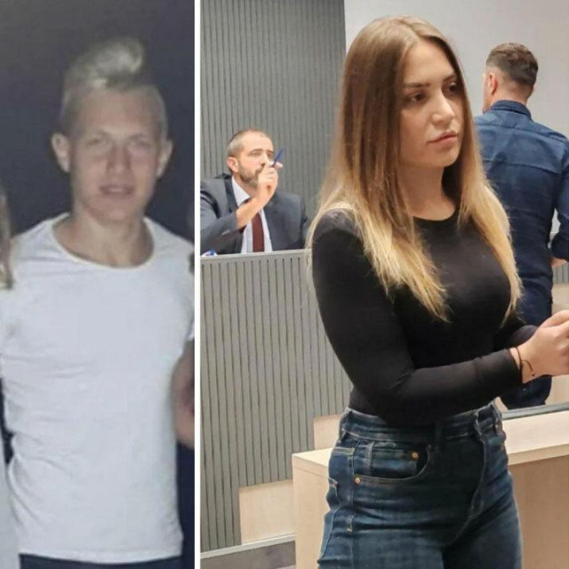 Poginuli Katarina i Stjepan (lijevo), Klevisa Ymeri (desno)