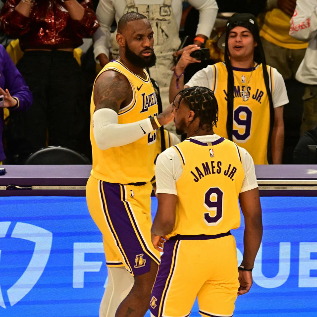 LeBron James i Bronny James