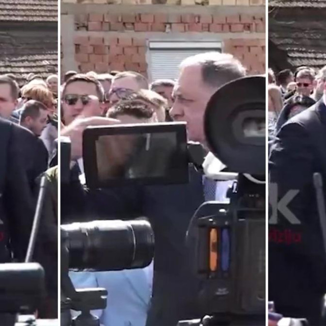 Milorad Dodik je tijekom otvaranja mosta u Česmi pozvao Draška Stanivukovića na zajedničko fotografiranje, međutim ovaj ga je odbio