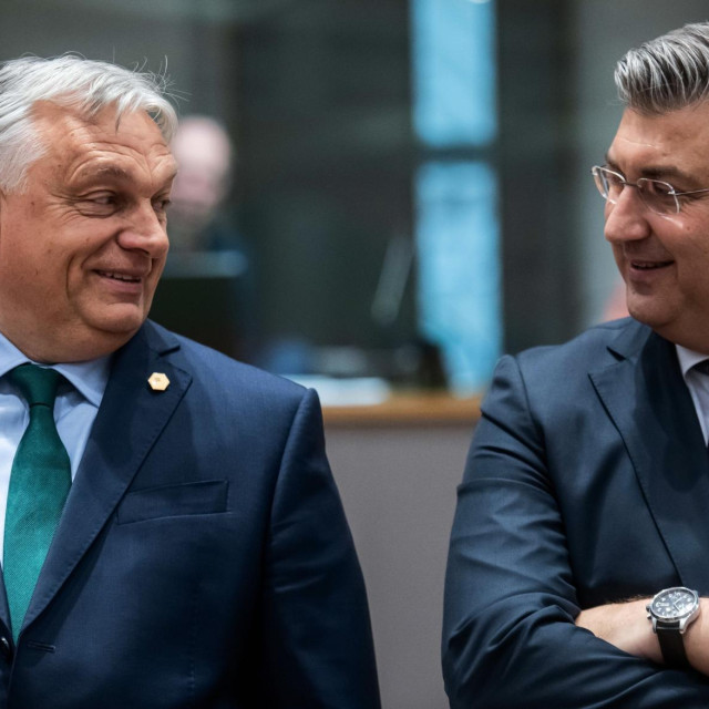Viktor Orban i Andrej Plenković