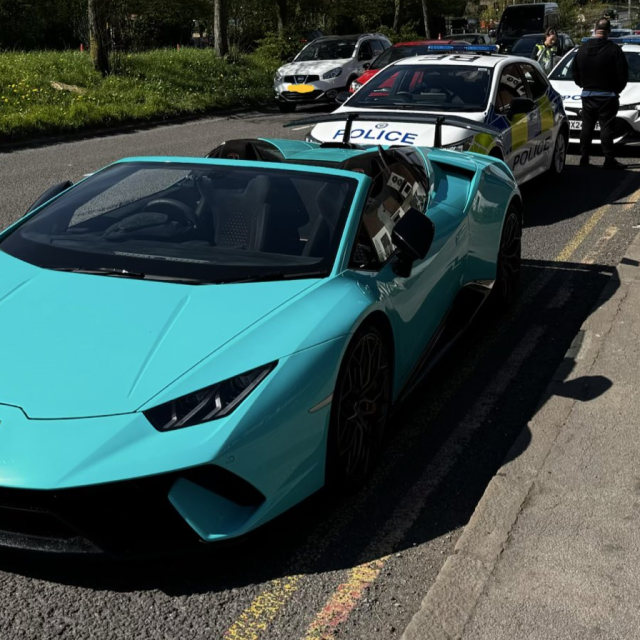 Lamborghini isključen iz prometa