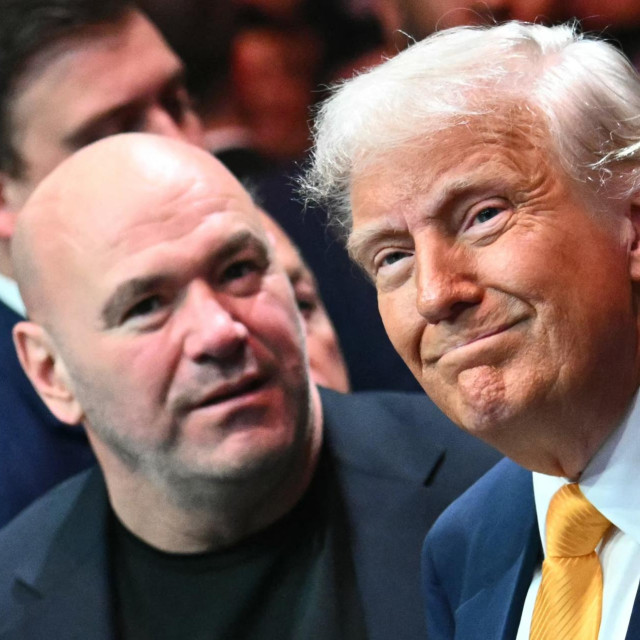 Dana White i Donald Trump