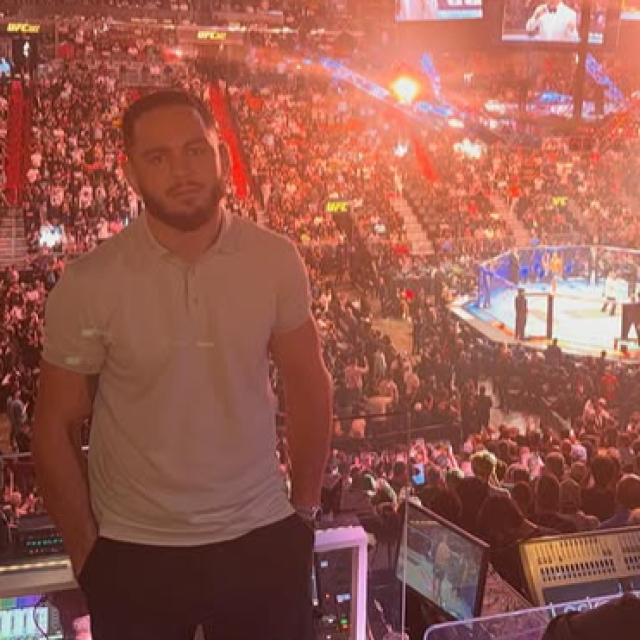 Miloš Janičić na UFC 327 priredbi