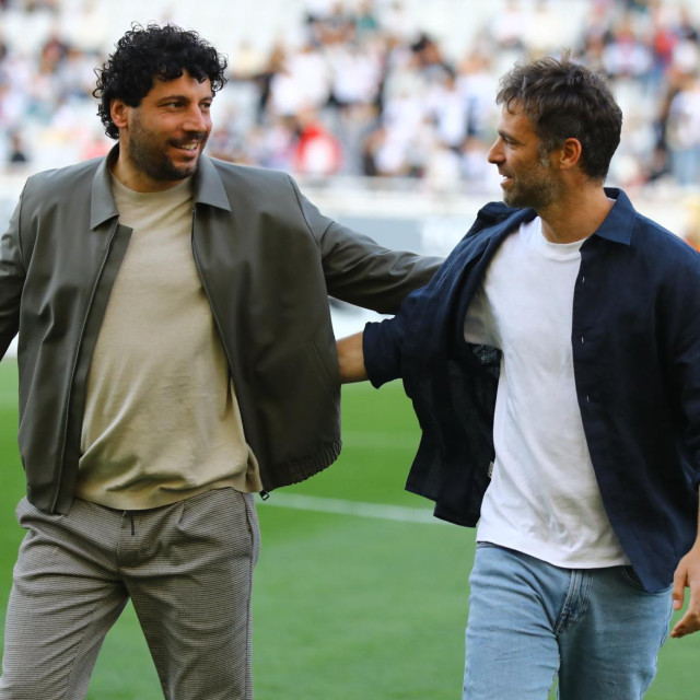 Treneri Mario Carević i Gonzalo Garcia