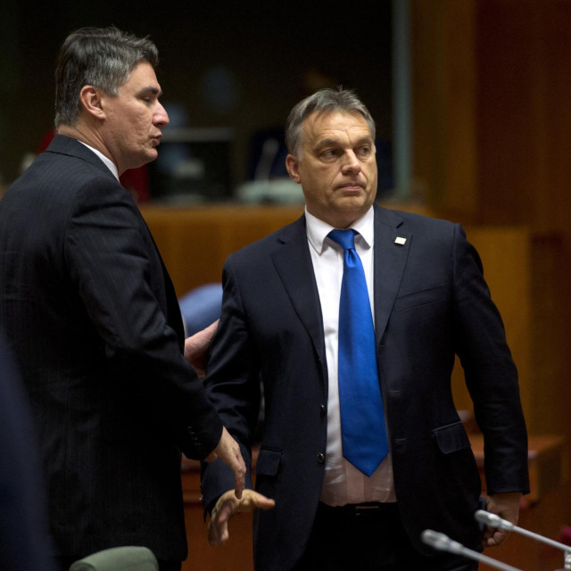 Zoran Milanović i Viktor Orban
