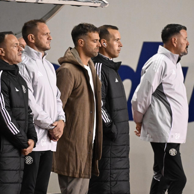 Gonzalo Garcia i stručni stožer Hajduka