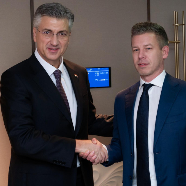 Andrej Plenković i Peter Magyar