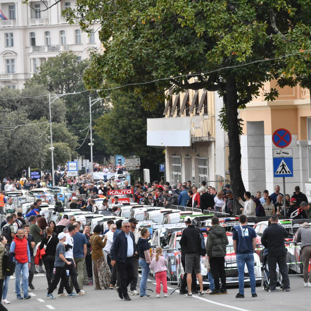 Svečanost proglašenja pobjednika WRC Rally Croatia