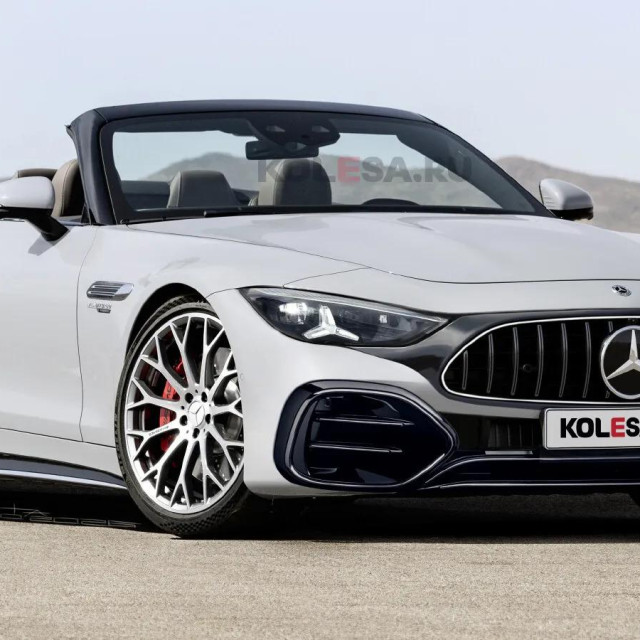 Render redizajniranog Mercedesa SL