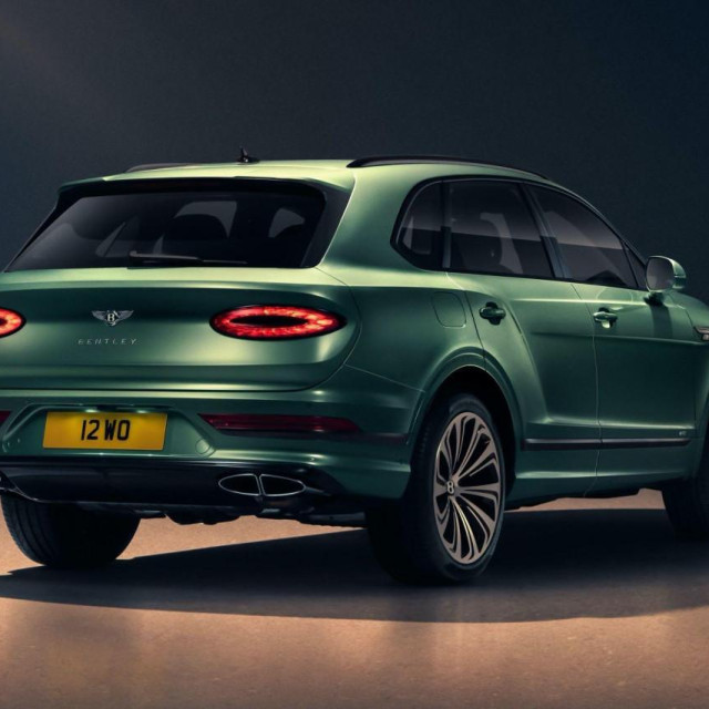 Aktualni Bentley Bentayga, ilustracija
