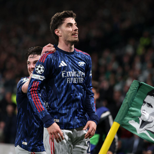 Pogotkom Kaija Havertza u prvoj minuti sudačke nadoknade, Arsenal je svladao Sporting u Lisabonu 1:0 u prvoj četvrtfinalnoj utakmici Lige prvaka