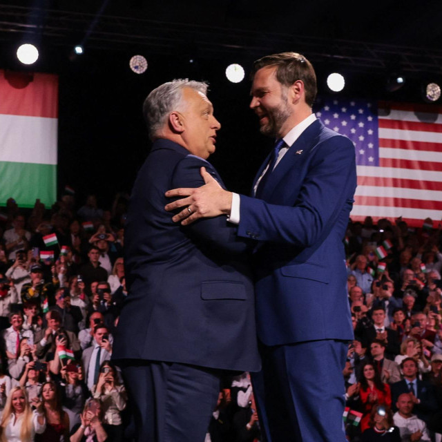 Viktor Orbán i J. D. Vance