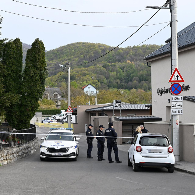 Policijski očevid u Šestinama