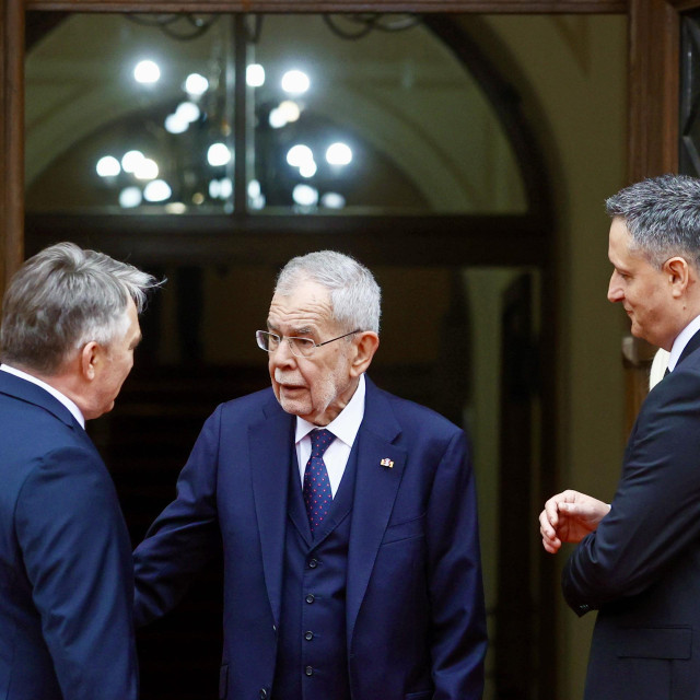 Željko Komšić, Alexander Van der Bellen, Denis Bećirović