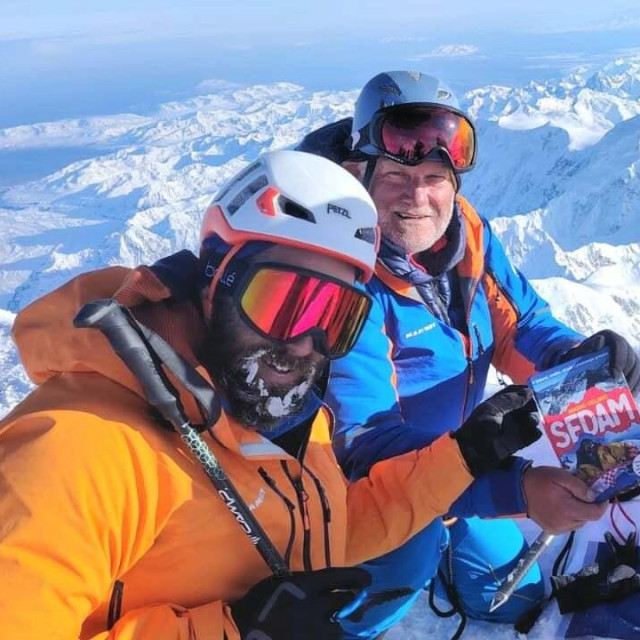 Ranko Dragičević i Davor Večaj na vrhu Denali