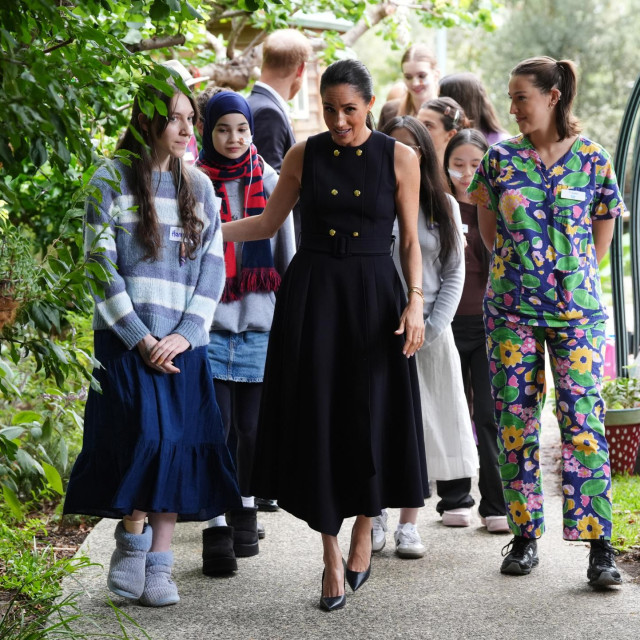 Vojvotkinja od Sussexa s pacijentima bolnice