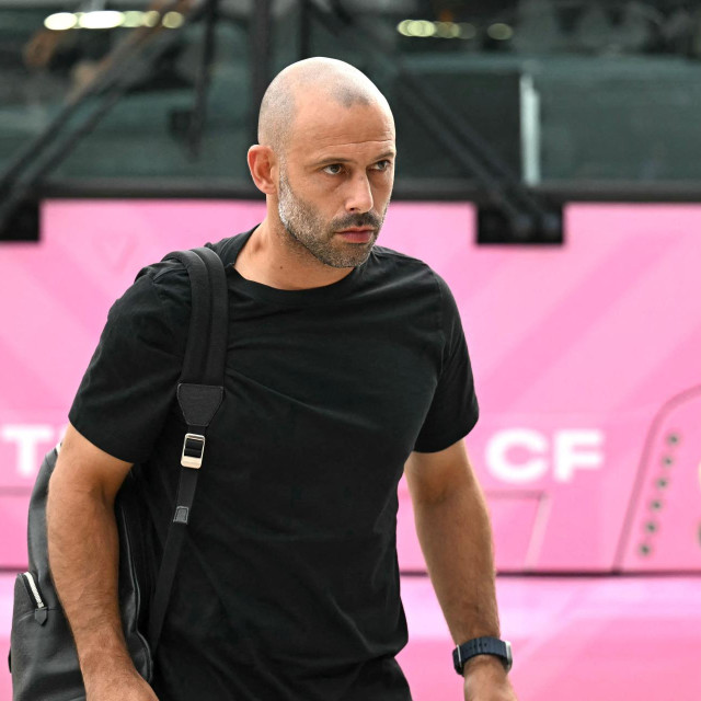 Javier Mascheranol 14, 2026. (Photo by CHANDAN KHANNA/AFP)