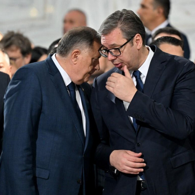 Milorad Dodik i Aleksandar Vučić