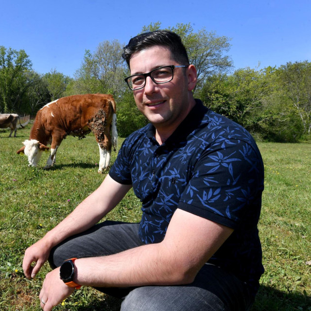 Mladi poljoprivrednik Matej Šegulja