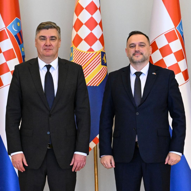 Predsjednik Milanović sastao se s ministrom obrane Albanije, Ermalom Nufijem
