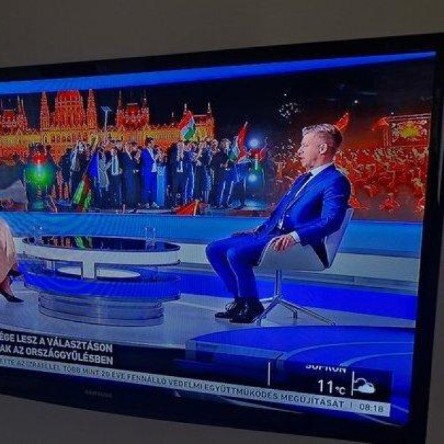 Peter Magyar na M1 televiziji