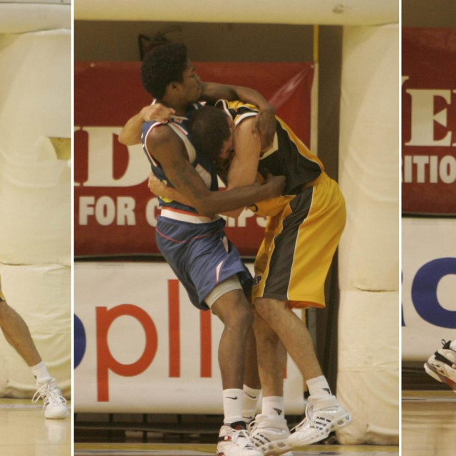 Negdašnji igrač Cibone, Rawle Marshall je na splitskim Gripama 2008. istukao Sinišu Štembergera