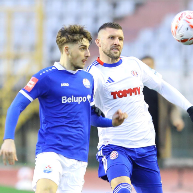 Filip Krušelj (Slaven Belupo) i Ante Rebić (Hajduk) nove bitke vodit će u petak na Apašu