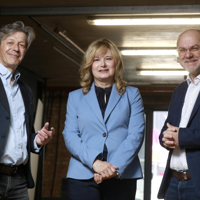 Boris Vlašić, Gordana Kuterovac Jagodić, psihologinja i Dragan Bagić, sociolog