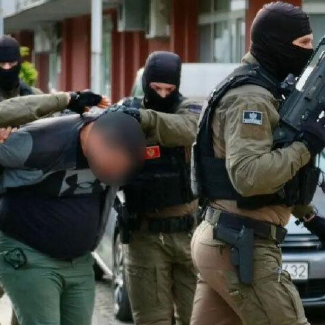 Uhićenja u Crnoj Gori