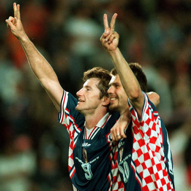 Davor Šuker i Zvonimir Boban