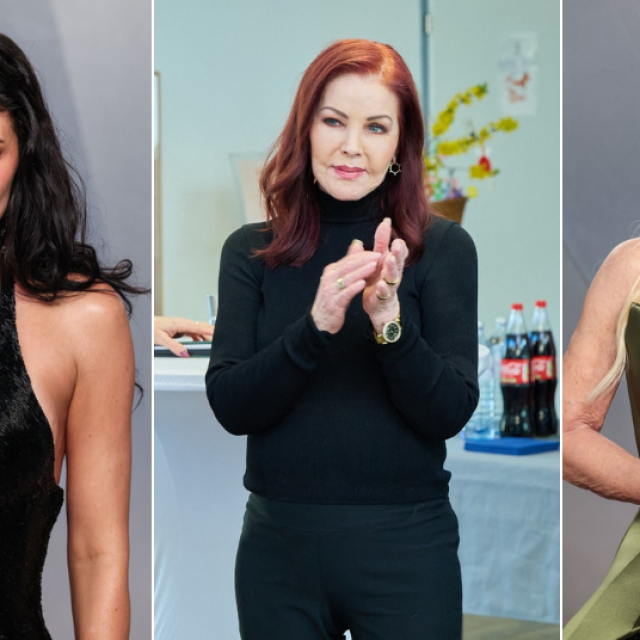 Kylie Jenner, Priscilla Presley, Donatella Versace