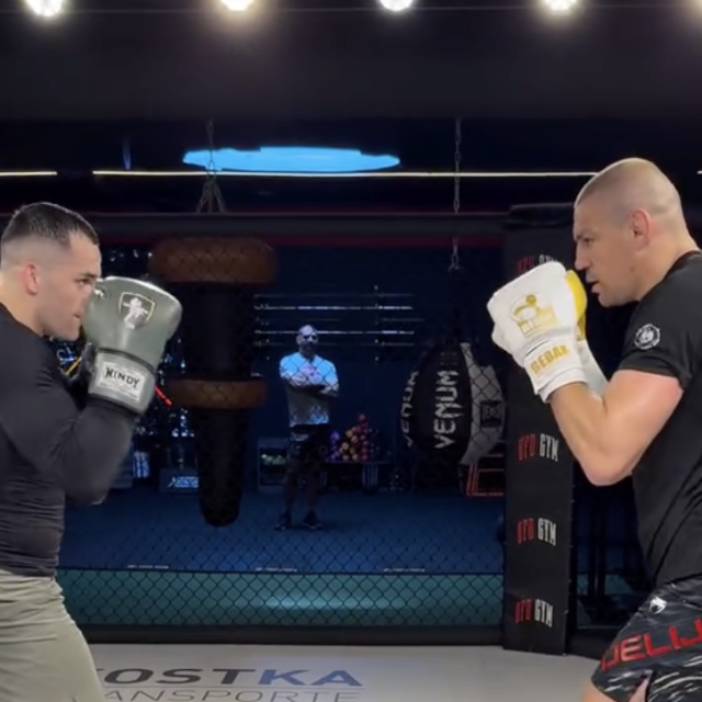 Roberto Soldić (lijevo) i Ante Delija (desno) | UFD Gym