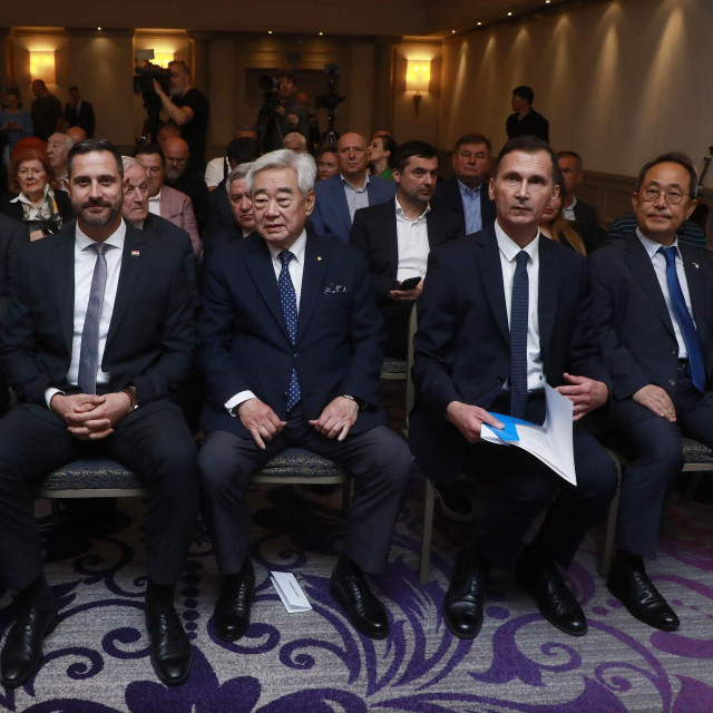 Anto Nobilo, Tonči Glavina, Chungwon Chove i Dragan Primorac