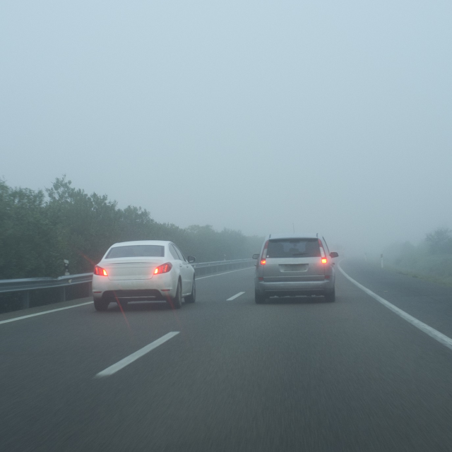 Pretjecanje, promet, ilustracija