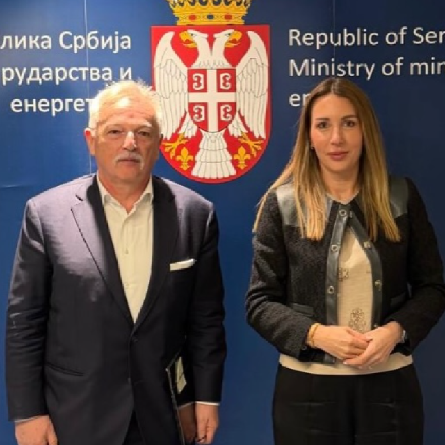 Zsolt Hernádi na pregovorima sa srpskom ministricom Dubravkom Đedović Handanović